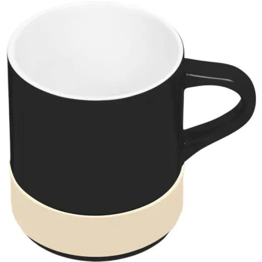 Kooshty Mixalot Black Mug Cream